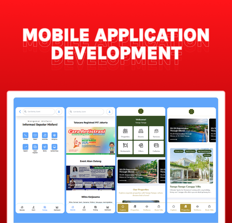 Mobile Application Development Booknpay